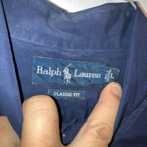 Ralph Lauren polo , classic size 34 , 100% cotton , blue